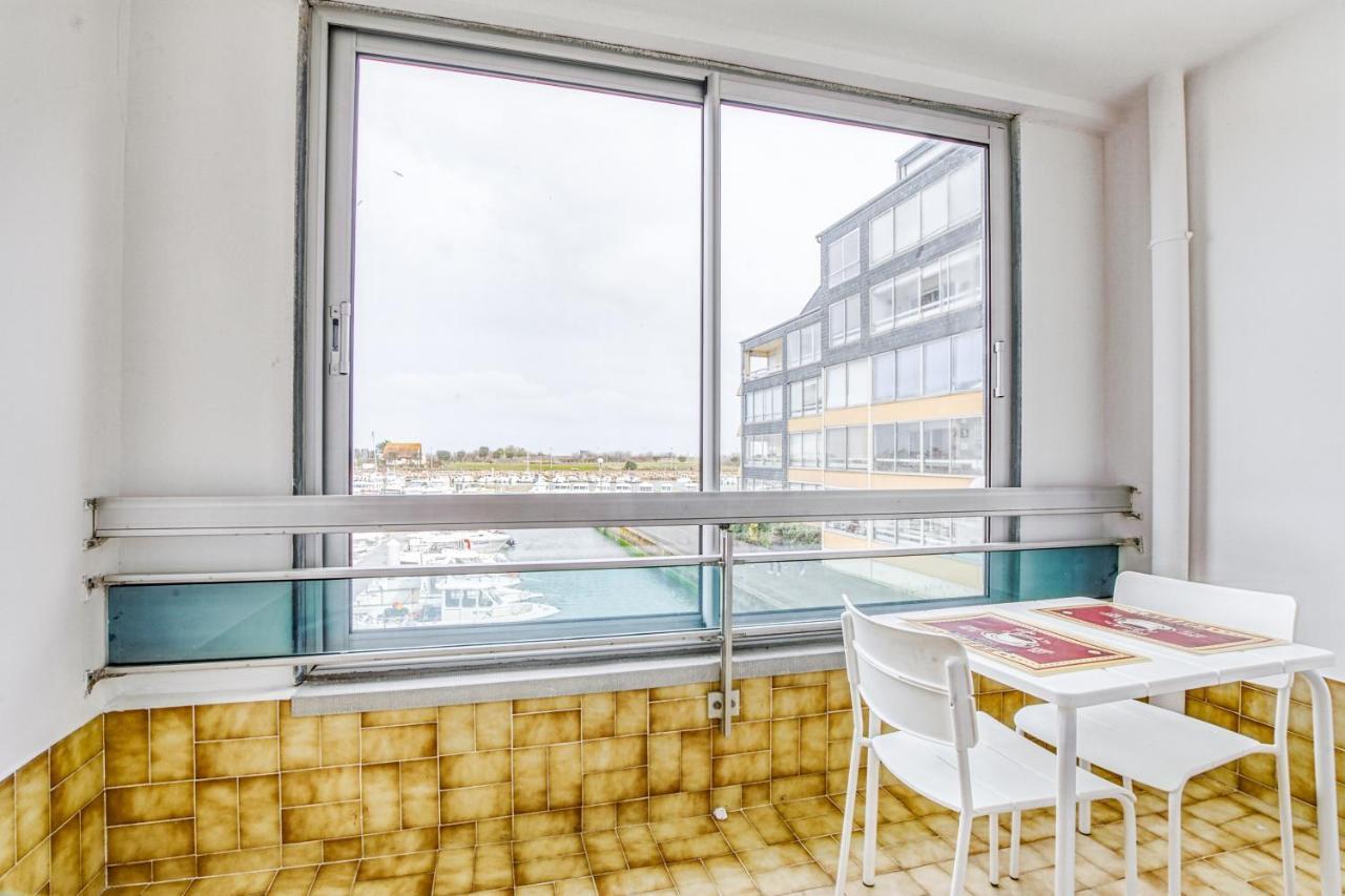 Le Greement - Appt Vue Sur Le Port Apartment Courseulles-sur-Mer Exterior foto