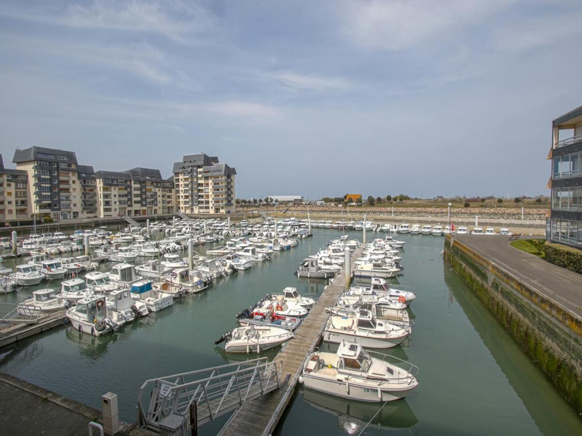 Le Greement - Appt Vue Sur Le Port Apartment Courseulles-sur-Mer Exterior foto